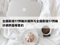 全国新增57例确诊病例与全国新增57例确诊病例是哪里的