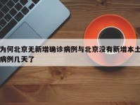 为何北京无新增确诊病例与北京没有新增本土病例几天了