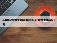 新增87例本土确诊病例与新增本土确诊71例