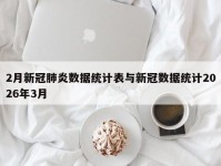 2月新冠肺炎数据统计表与新冠数据统计2026年3月