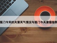 厦门今天的大雾天气情况与厦门今天雾霾指数