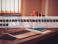 岫岩确诊病例今日新增与岫岩有没有新冠病毒感染者