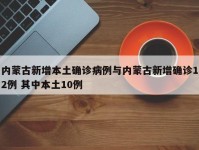 内蒙古新增本土确诊病例与内蒙古新增确诊12例 其中本土10例