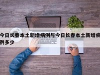 今日长春本土新增病例与今日长春本土新增病例多少