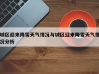 城区迎来降雪天气情况与城区迎来降雪天气情况分析
