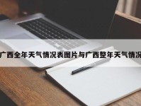 广西全年天气情况表图片与广西整年天气情况