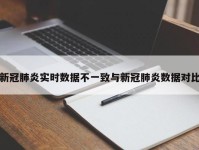 新冠肺炎实时数据不一致与新冠肺炎数据对比