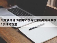 北京新增确诊病例35例与北京新增确诊病例1例活动轨迹
