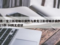 黑一龙江新增确诊病例与黑龙江新增确诊病例23例 30例无症状