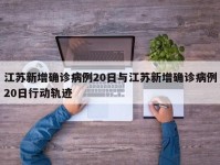 江苏新增确诊病例20日与江苏新增确诊病例20日行动轨迹