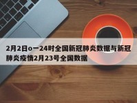 2月2日o一24时全国新冠肺炎数据与新冠肺炎疫情2月23号全国数据