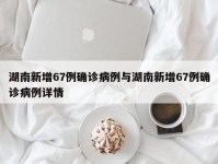 湖南新增67例确诊病例与湖南新增67例确诊病例详情