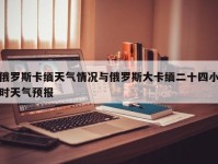 俄罗斯卡缅天气情况与俄罗斯大卡缅二十四小时天气预报