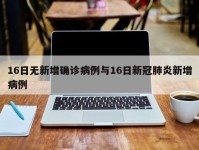 16日无新增确诊病例与16日新冠肺炎新增病例