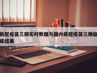 新冠疫苗三期实时数据与国内新冠疫苗三期临床结果