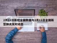 2月11日新冠全国数据与2月11日全国新型肺炎实时动态