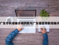 广东市新增确诊病例数与广东省区市新增确诊