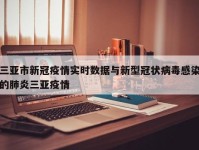三亚市新冠疫情实时数据与新型冠状病毒感染的肺炎三亚疫情