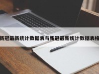 新冠最新统计数据表与新冠最新统计数据表格