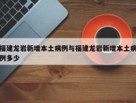 福建龙岩新增本土病例与福建龙岩新增本土病例多少
