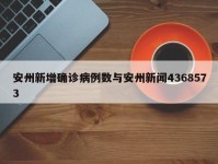 安州新增确诊病例数与安州新闻4368573