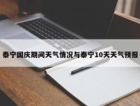 泰宁国庆期间天气情况与泰宁10天天气预报