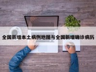 全国新增本土病例地图与全国新增确诊病历