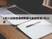 1月23日新冠病例数据与新冠疫情1月23日