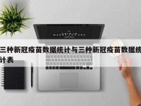 三种新冠疫苗数据统计与三种新冠疫苗数据统计表