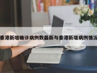 香港新增确诊病例数最新与香港新增病例情况