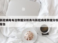 新冠病毒每日数据分析表与新冠病毒数据分析报告