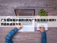 广东新增确诊病例9例与广东新增确诊病例5例最新通报今天