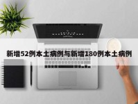 新增52例本土病例与新增180例本土病例