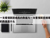 一文看懂新冠病毒的数据与一文看懂新冠病毒的数据是什么