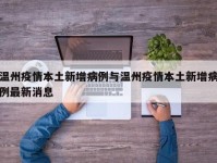 温州疫情本土新增病例与温州疫情本土新增病例最新消息