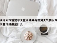 漠河天气情况今天查询结果与漠河天气情况今天查询结果是什么