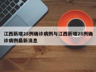 江西新增28例确诊病例与江西新增28例确诊病例最新消息