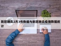 新冠肺炎2月3号数据与新冠肺炎疫情数据统计