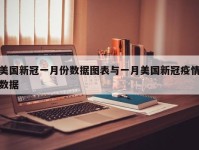 美国新冠一月份数据图表与一月美国新冠疫情数据
