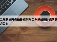 兰州新增两例确诊病例与兰州新增确诊病例情况公布