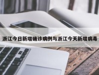 浙江今日新增确诊病例与浙江今天新增病毒