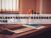 阳江那坡天气情况如何与广西百色市那坡县天气预报