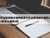 昨日新增确诊病例轨迹与昨日新增确诊病例12例本土病例9例