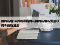 国内新增14例确诊病例与国内新增新型冠状病毒最新消息