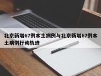 北京新增67例本土病例与北京新增67例本土病例行动轨迹