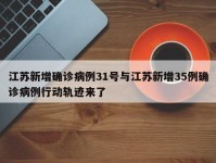 江苏新增确诊病例31号与江苏新增35例确诊病例行动轨迹来了