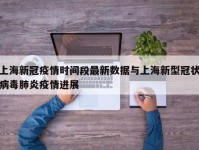 上海新冠疫情时间段最新数据与上海新型冠状病毒肺炎疫情进展