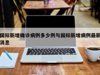 国际新增确诊病例多少例与国际新增病例最新消息