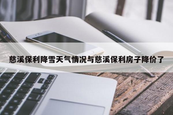 慈溪保利降雪天气情况与慈溪保利房子降价了